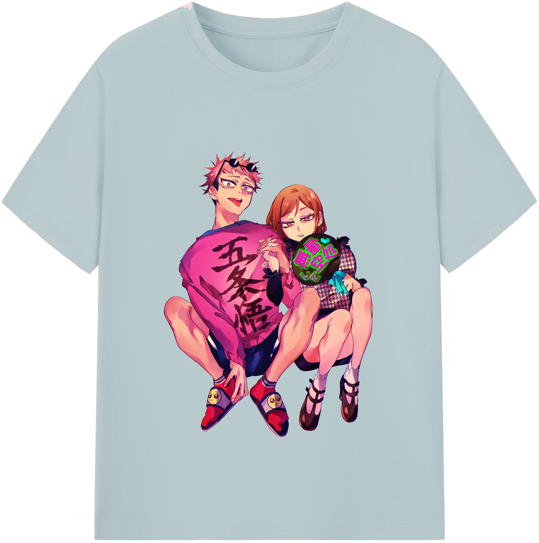 （画像用） 呪術廻戦 Jujutsu Kaisen 綿100％半袖Tシャツ（フロントプリント）